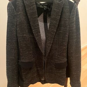 Rag & Bone Charcoal Tweed Blazer